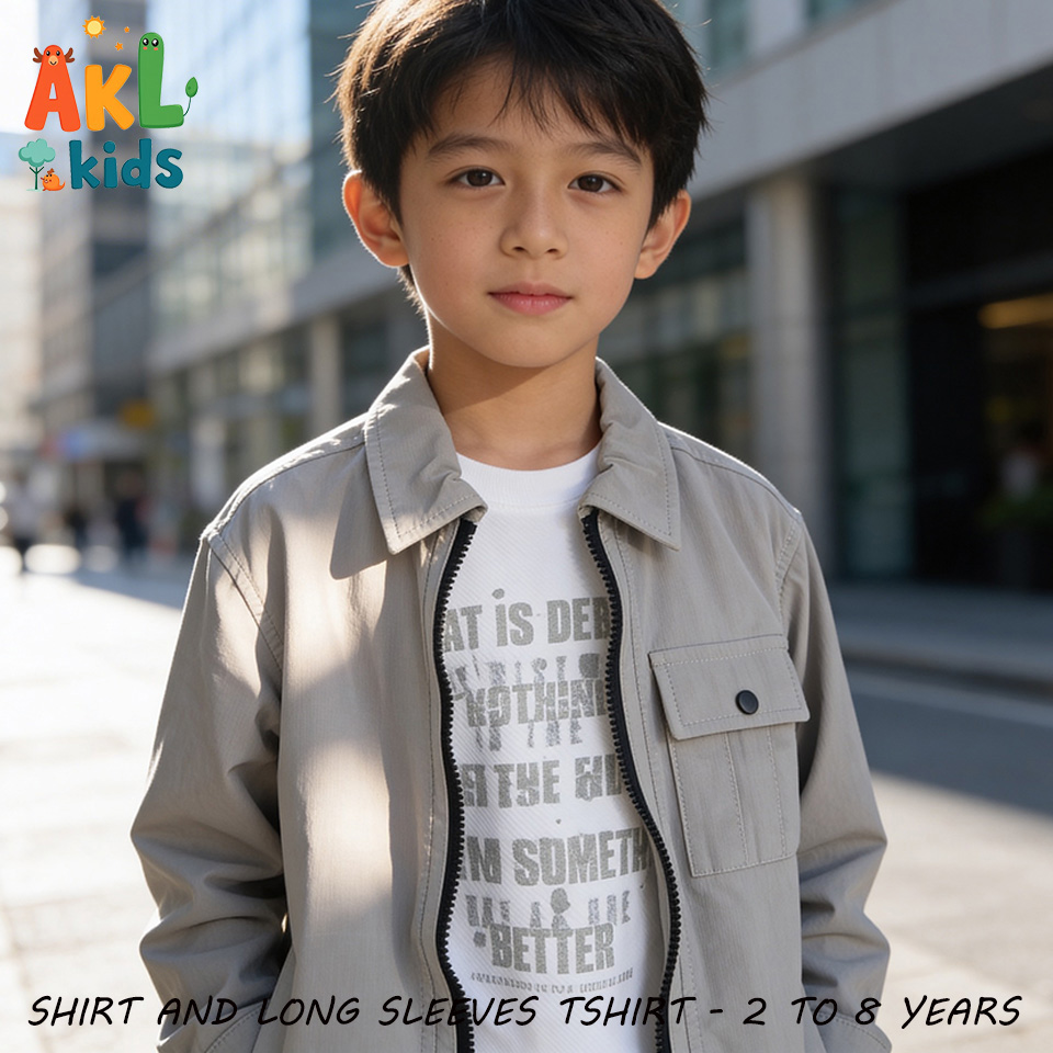 Twins Shirt and Long Sleeves Tshirt