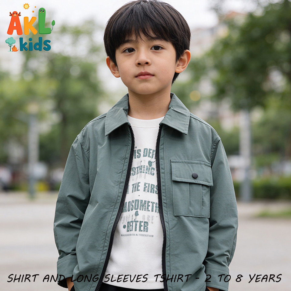 Twins Shirt and Long Sleeves Tshirt