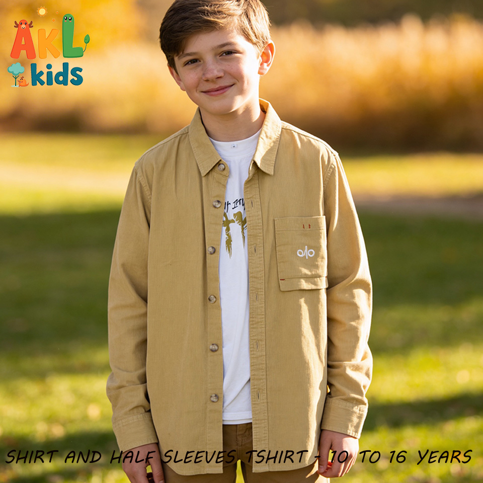 Twins Shirt and Half Sleeves Tshirt