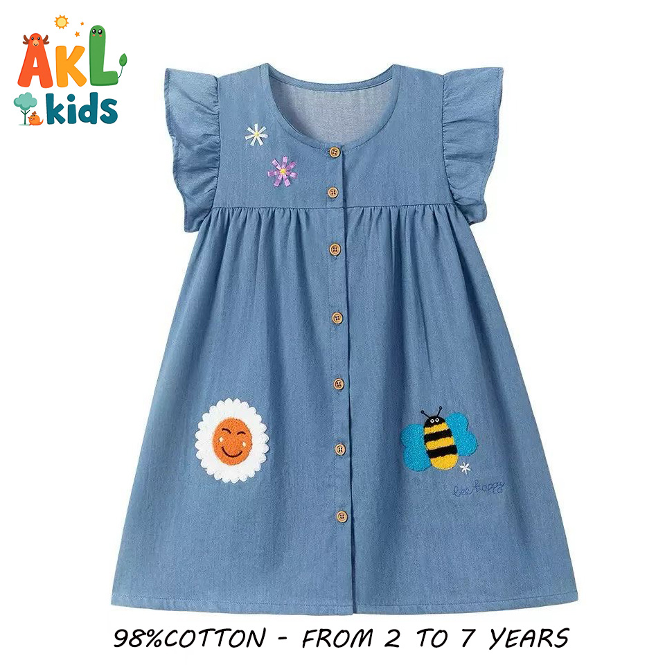 Cotton Dress Soft Denim