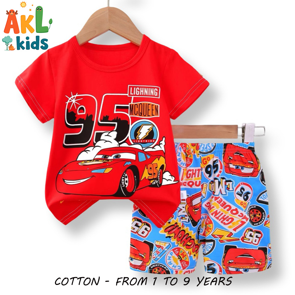 Boy Pajama Car