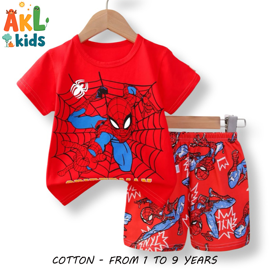 Boy Pajama Spiderman