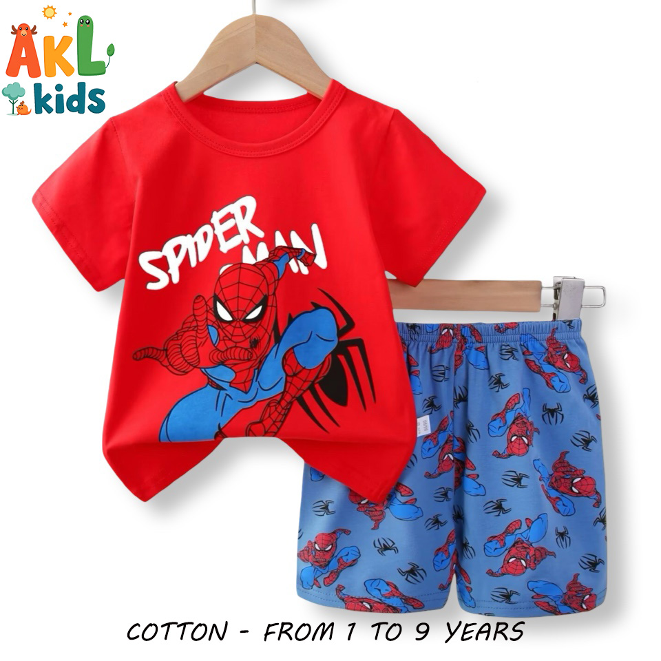 Boy Pajama Spiderman