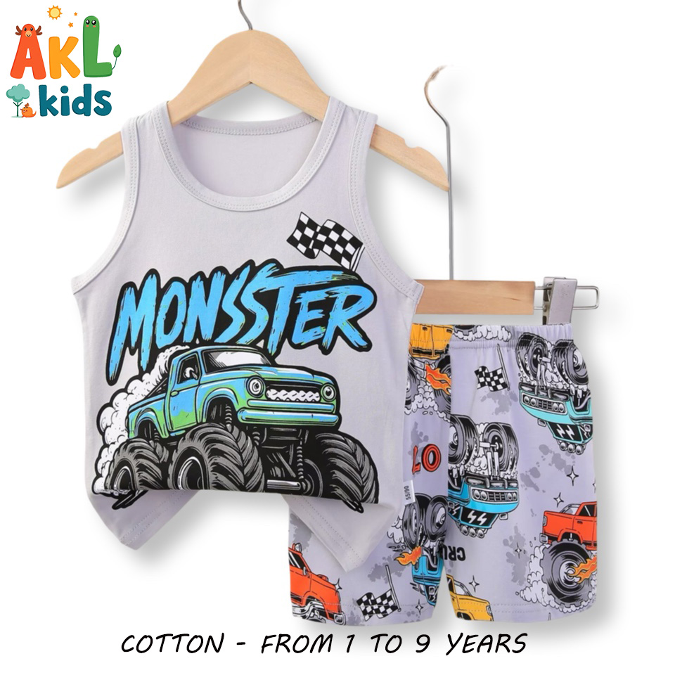 Boy Pajama Monster