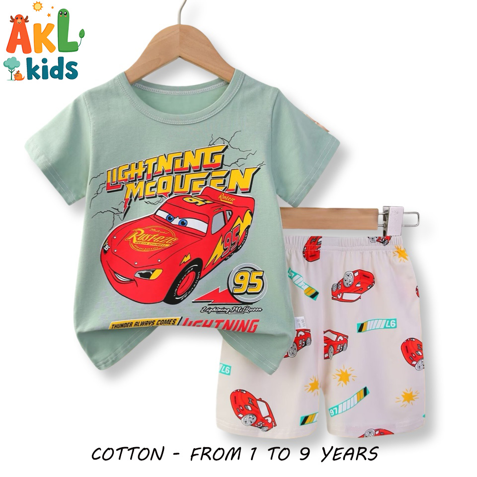 Boy Pajama Cars