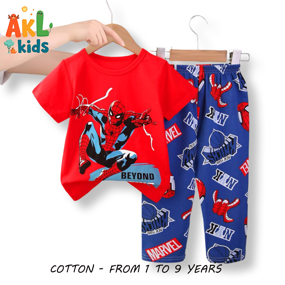 Boy Pajama Spiderman