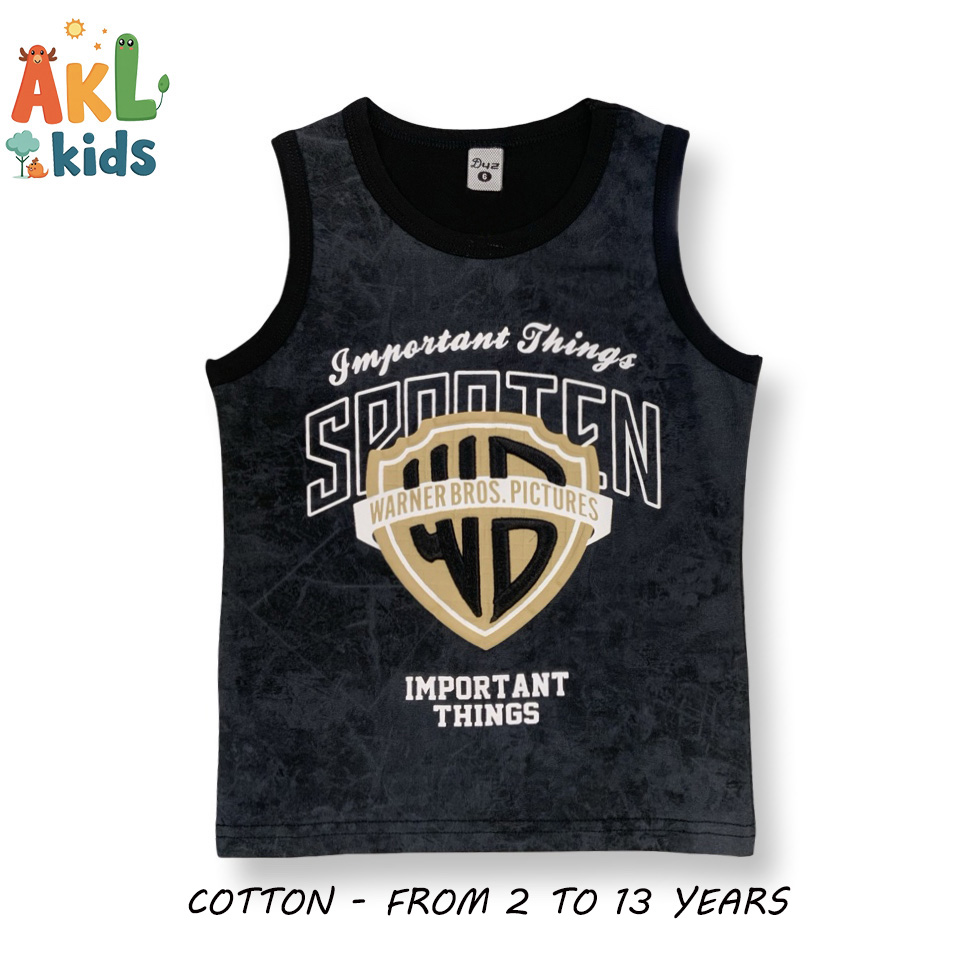 Sleevless T-shirt - Back