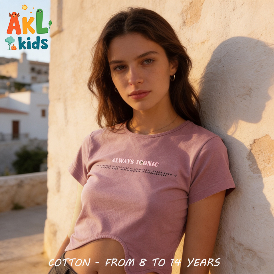 Girl's T-shirt - Purple