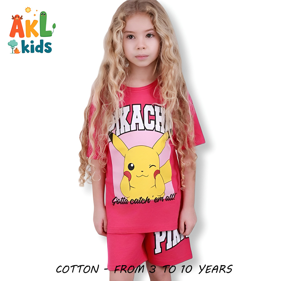 Cotton Set - Pikachu