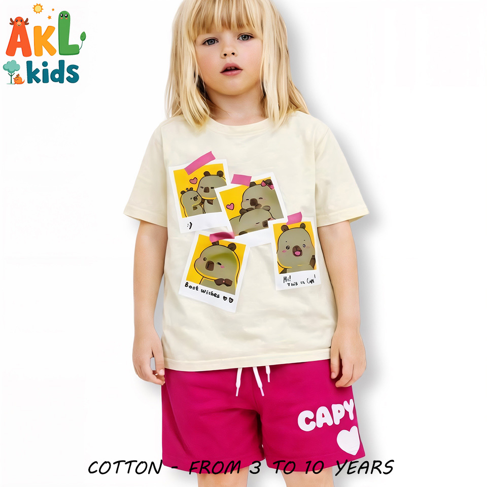 Cotton Set Capybara