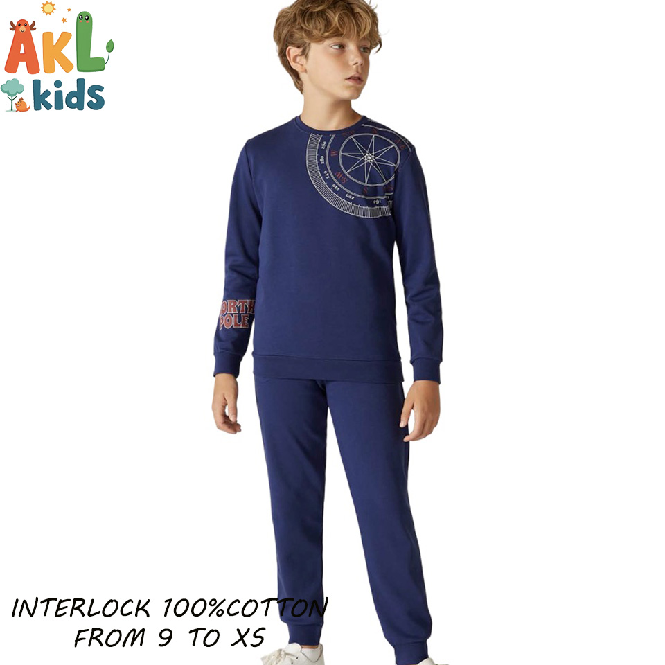 Boy's Cotton Set Blue