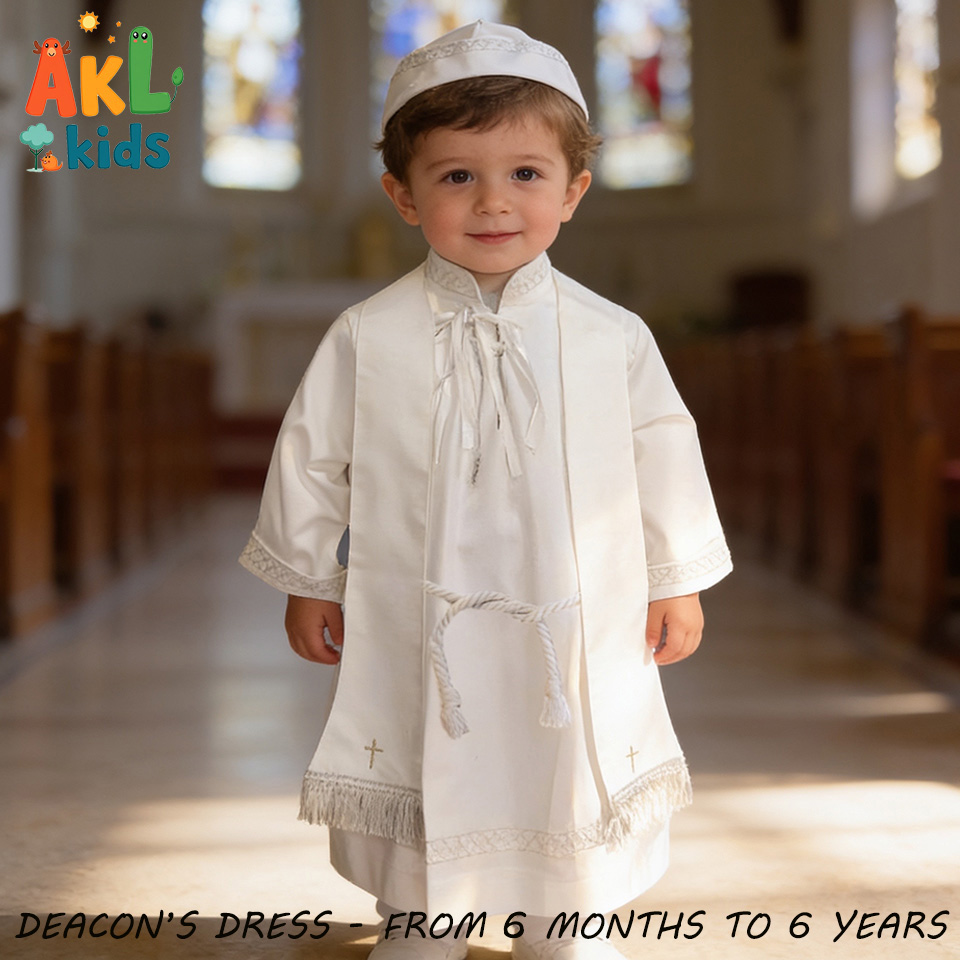 White Baptism Suit