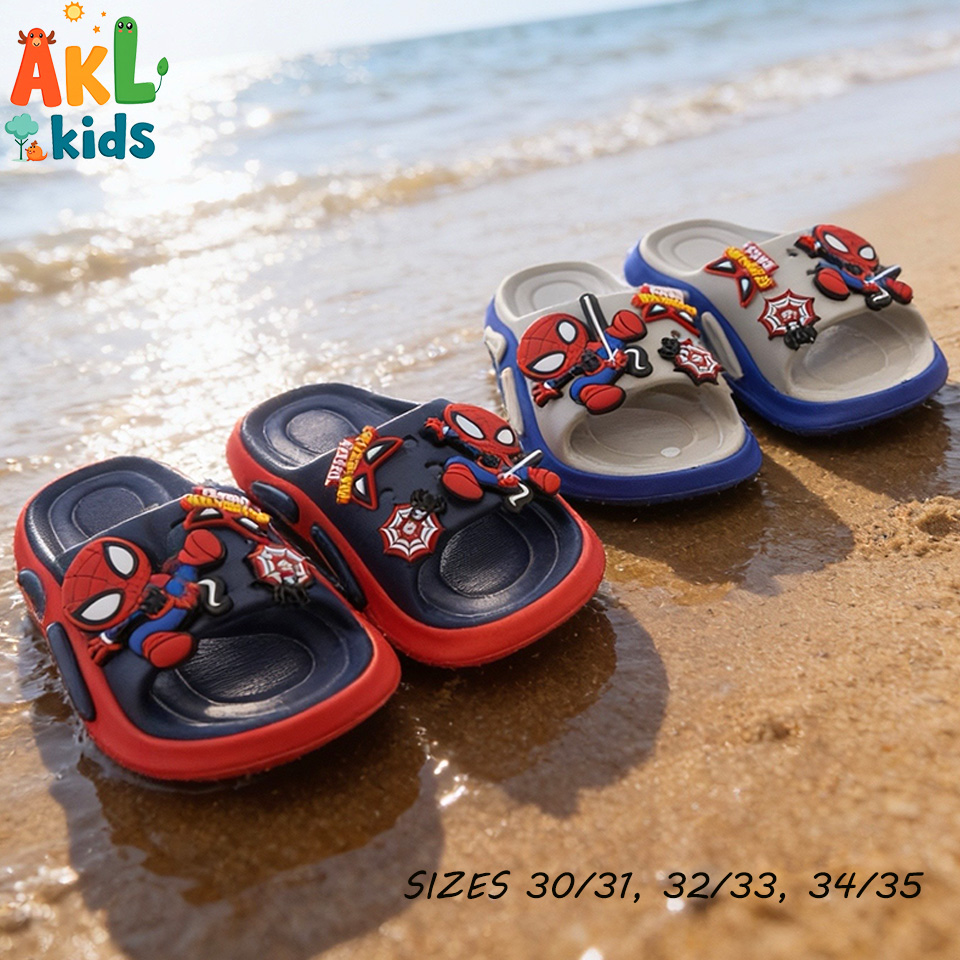 Kids Slippers Spiderman