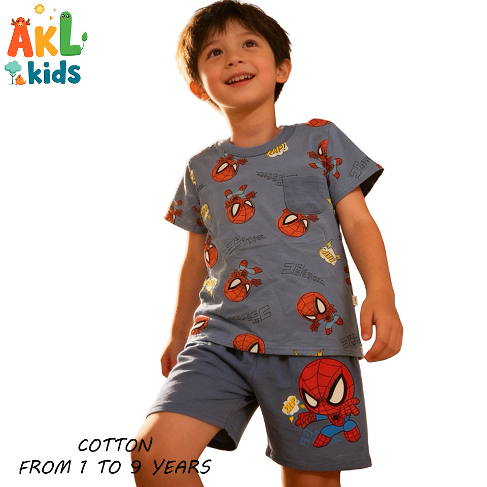 Boy Pajama Spiderman
