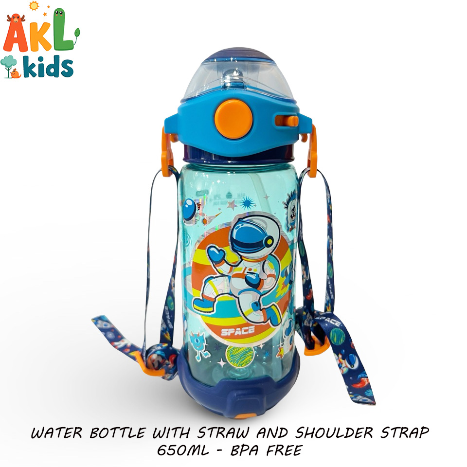 Straw Cup With Shoulder Strap Astro