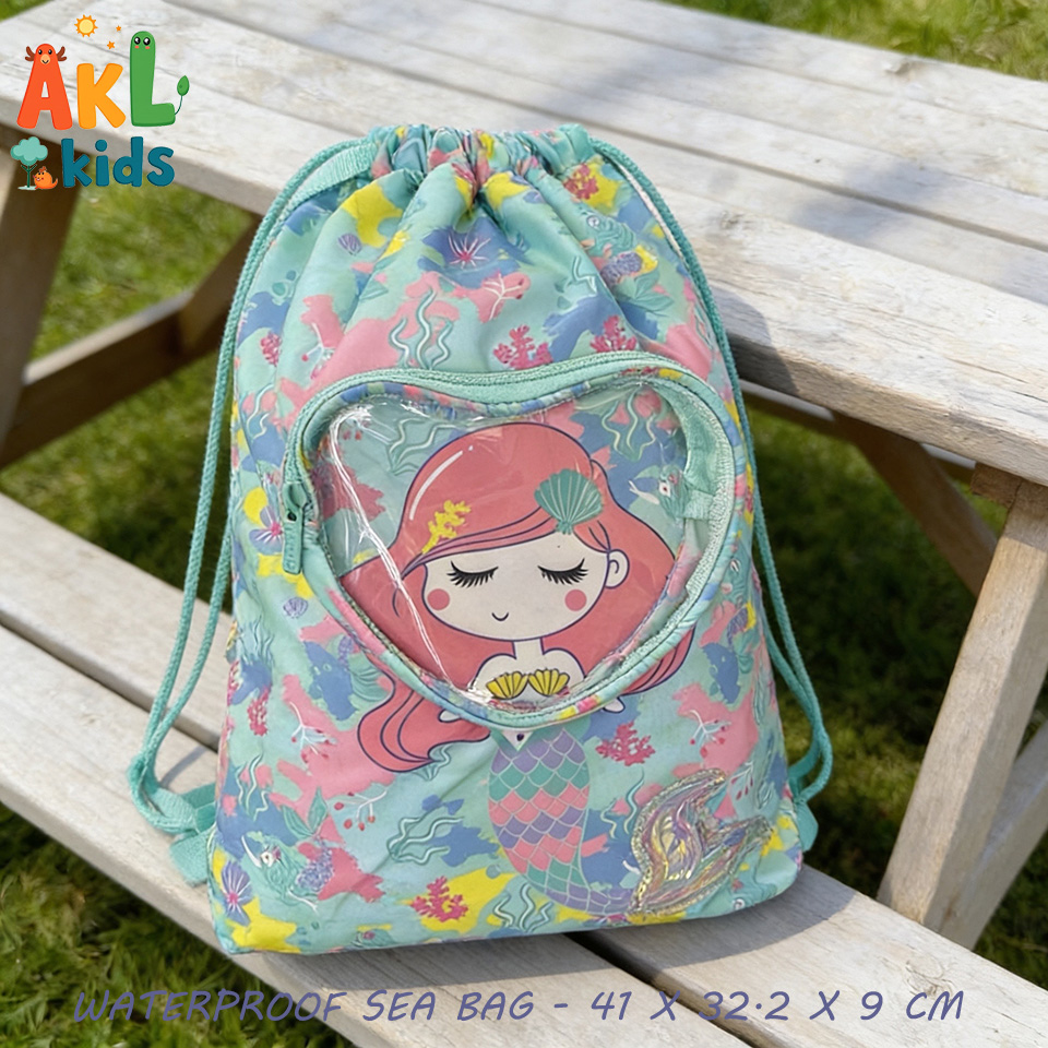 Dry wet separation storage bag