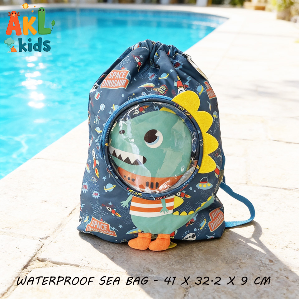 Dry wet separation storage bag