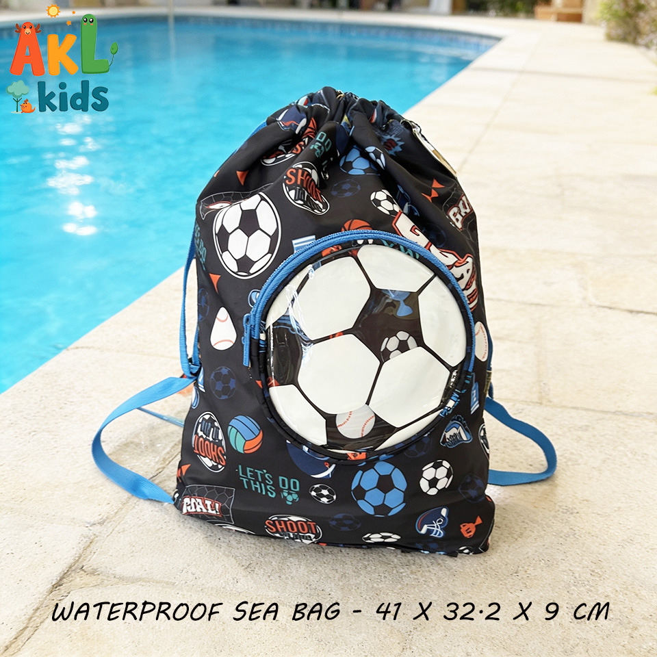 Dry wet separation storage bag