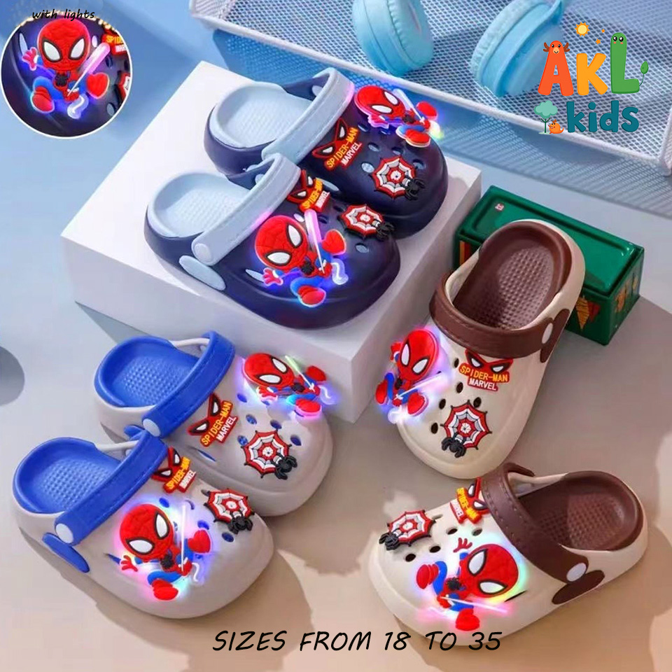 Kids Crocks with Led Lights