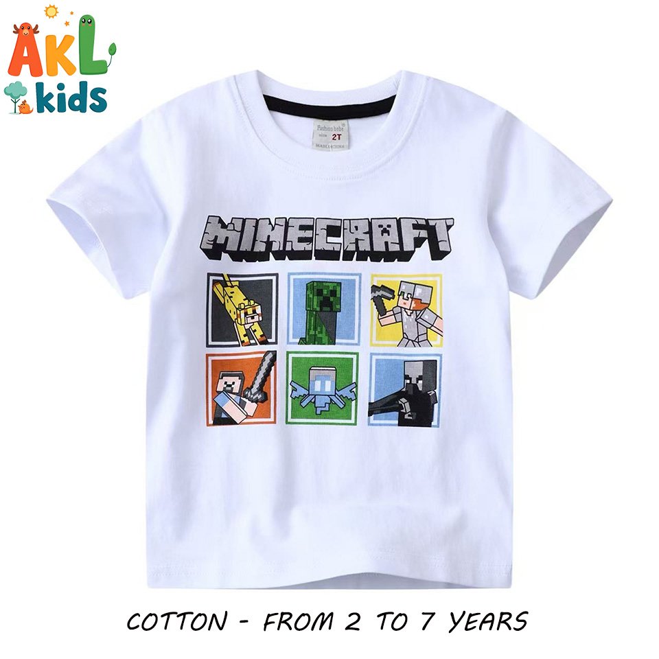 Cotton T-shirt - Minecraft