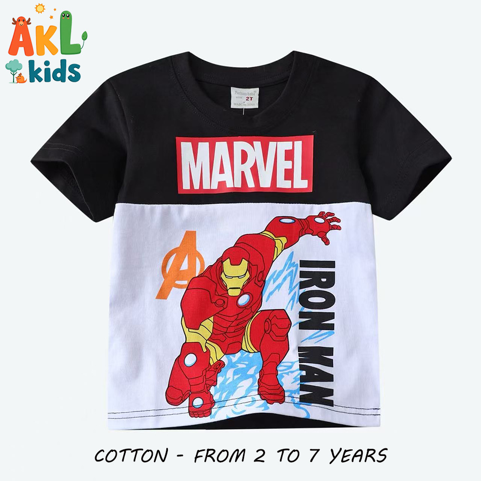 Cotton T-shirt - Iron man