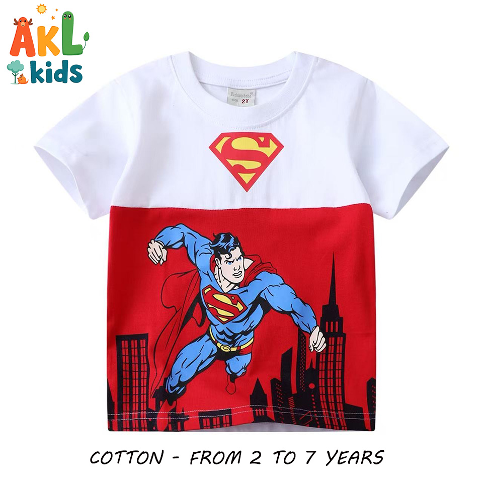 Cotton T-shirt - Superman
