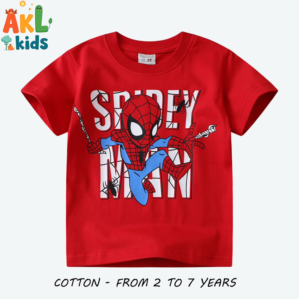 Cotton T-shirt - Spiderman