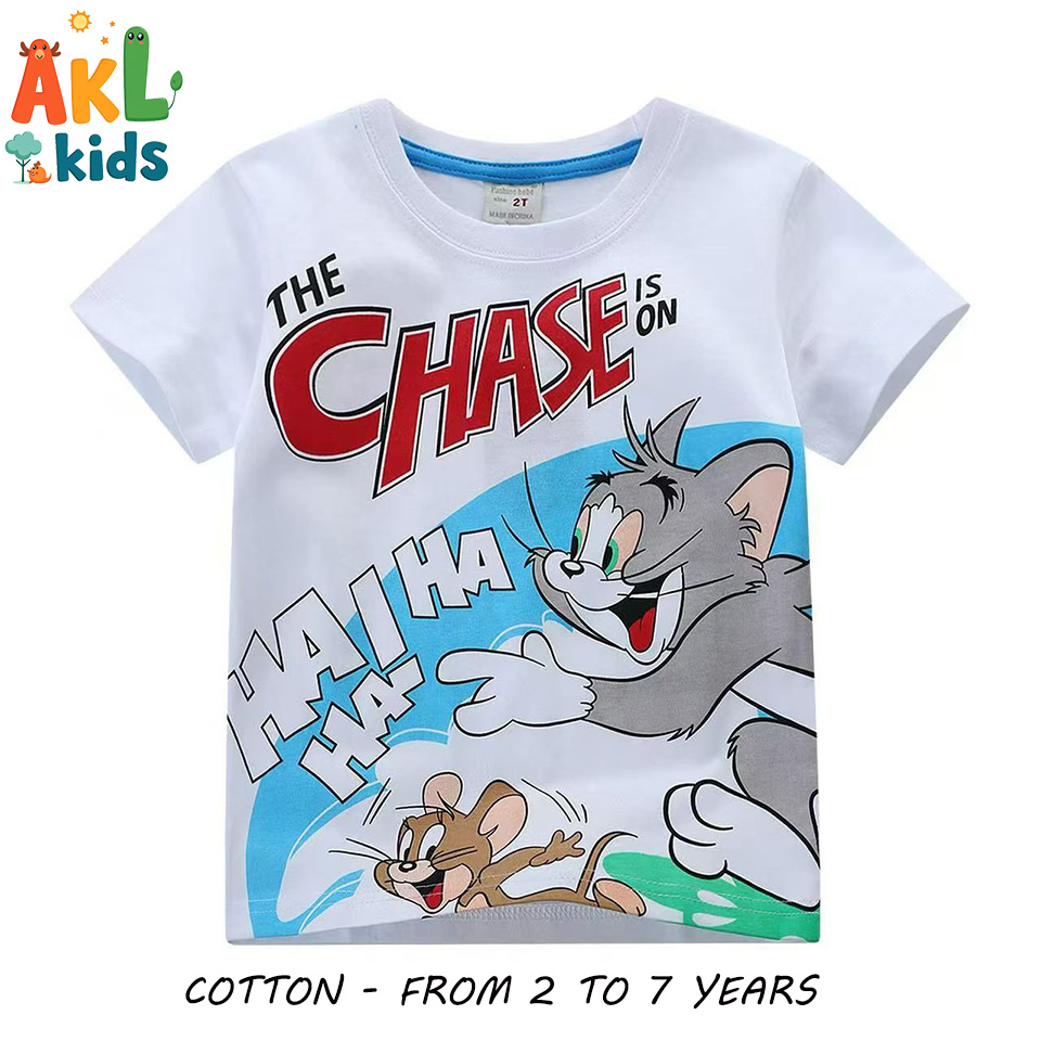 Cotton T-shirt - Tom and Jerry