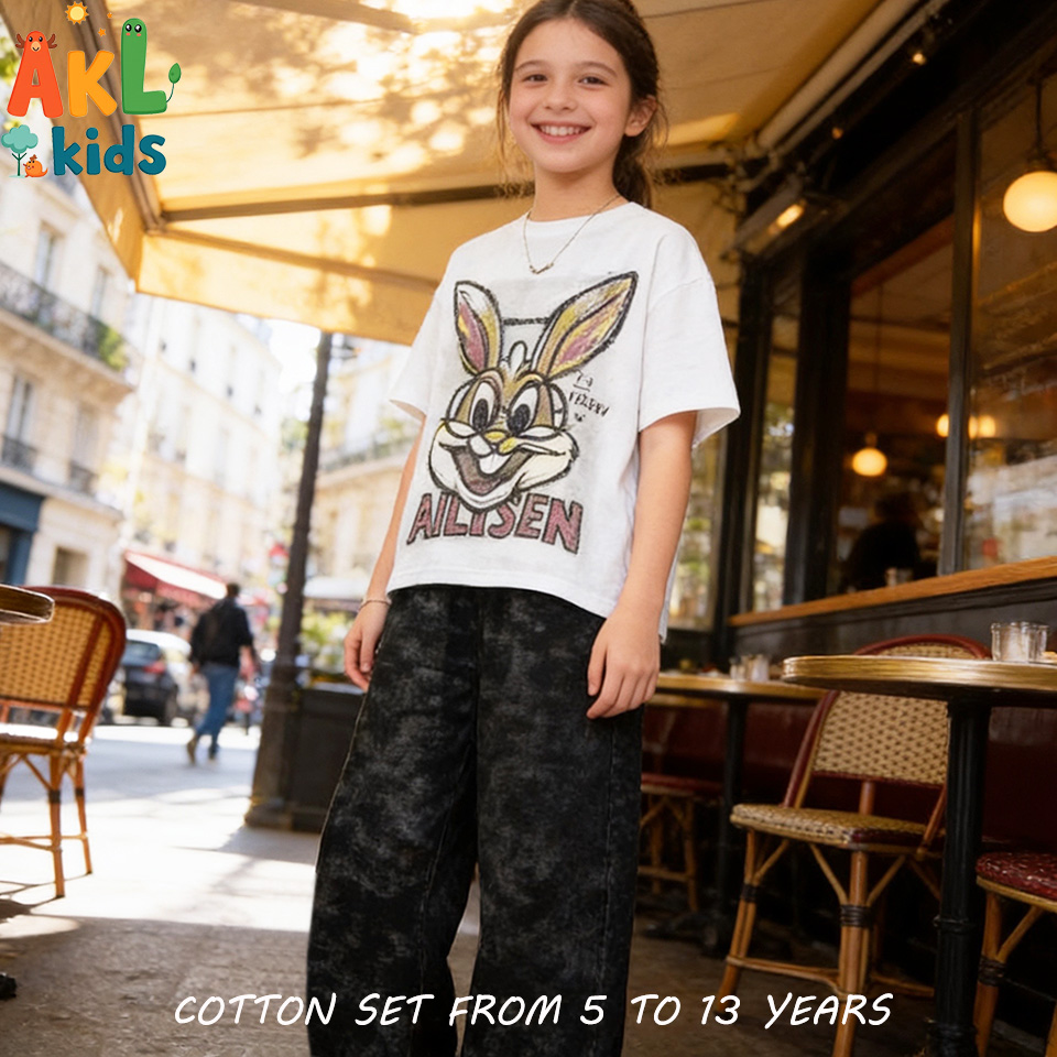 Girl's Casual Cotton Sets