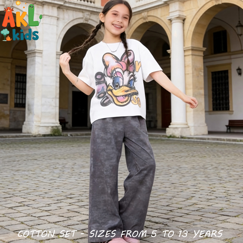 Girl's Casual Cotton Sets
