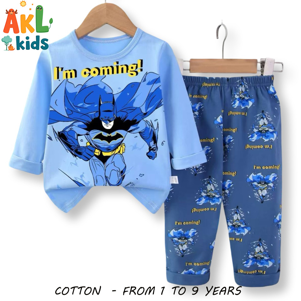 Cotton Pjs Batman