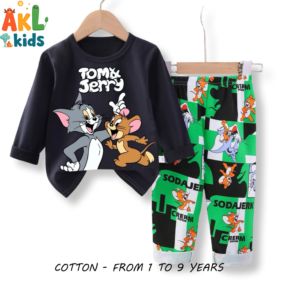 Cotton Pjs Tom and Jerry