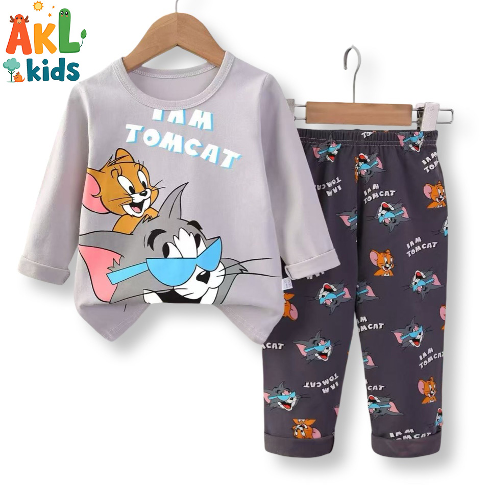 Cotton Pjs Tom and Jerry