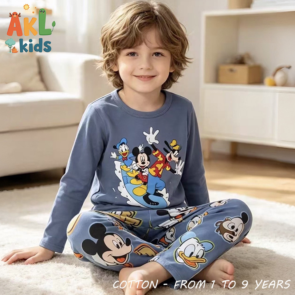 Cotton Pjs Mickey
