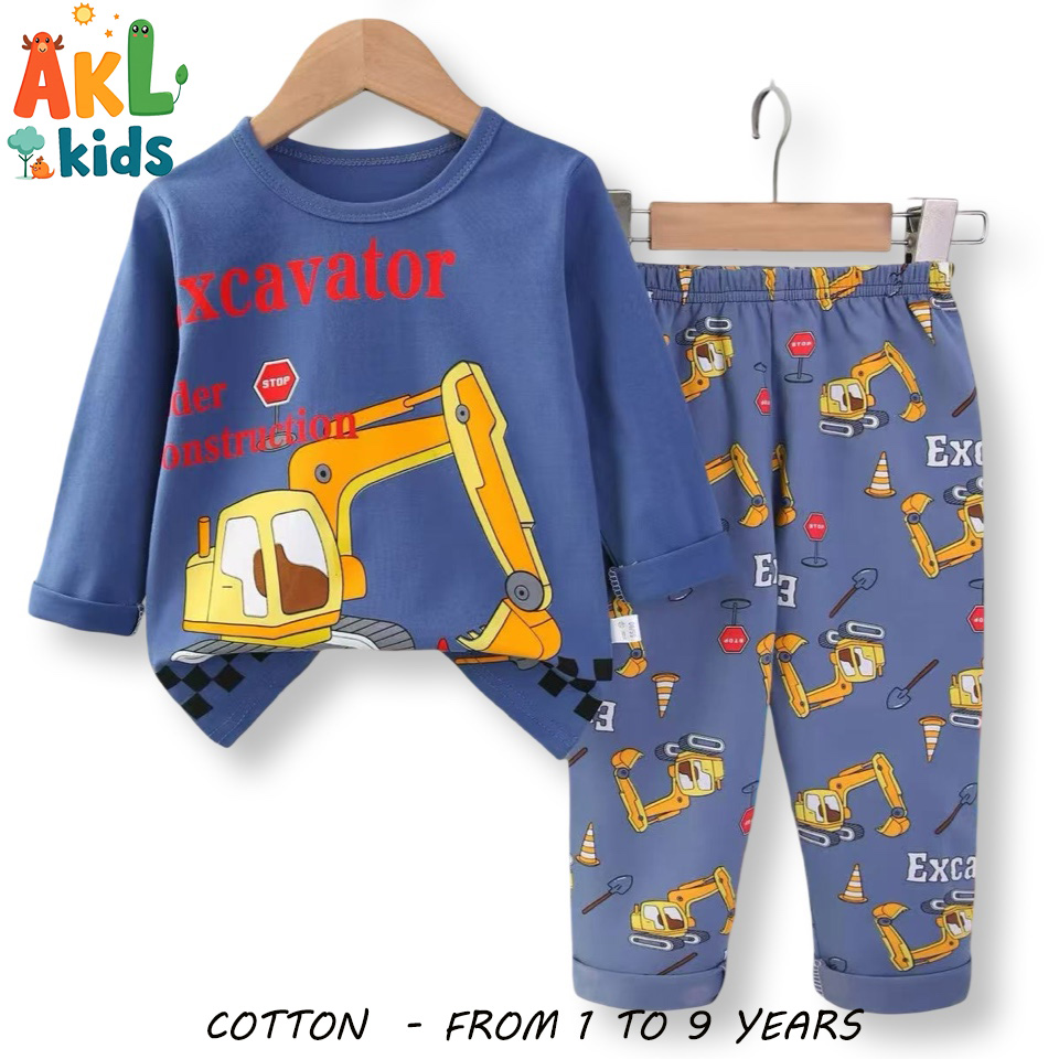 Cotton Pjs Excavator