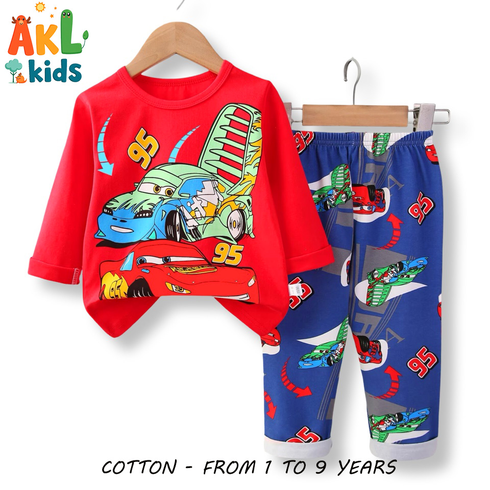 Cotton Pjs Cars