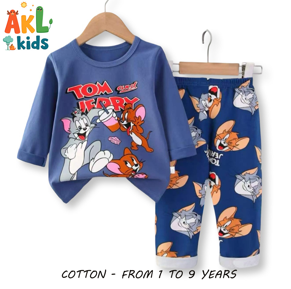 Cotton Pjs Tom and Herry