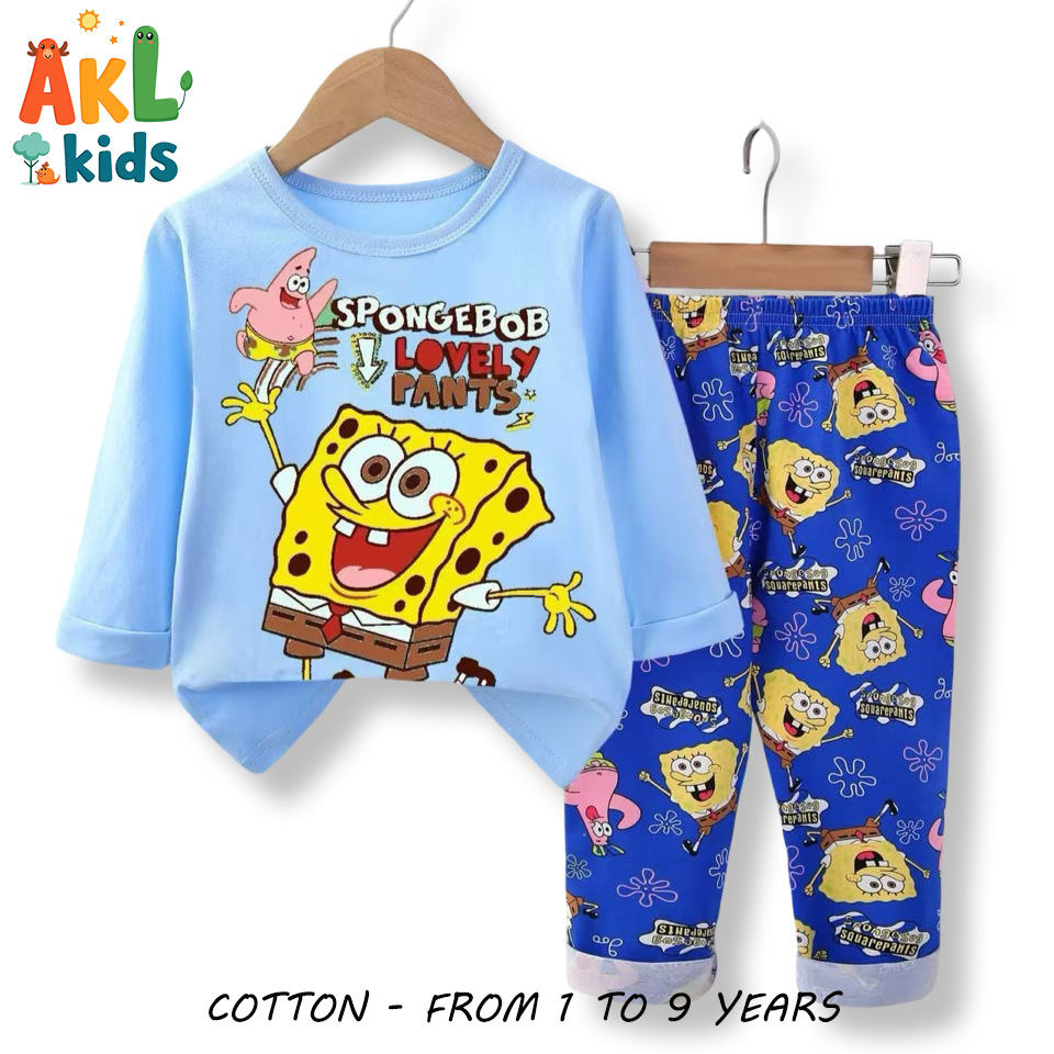 Cotton Pjs SpongeBob