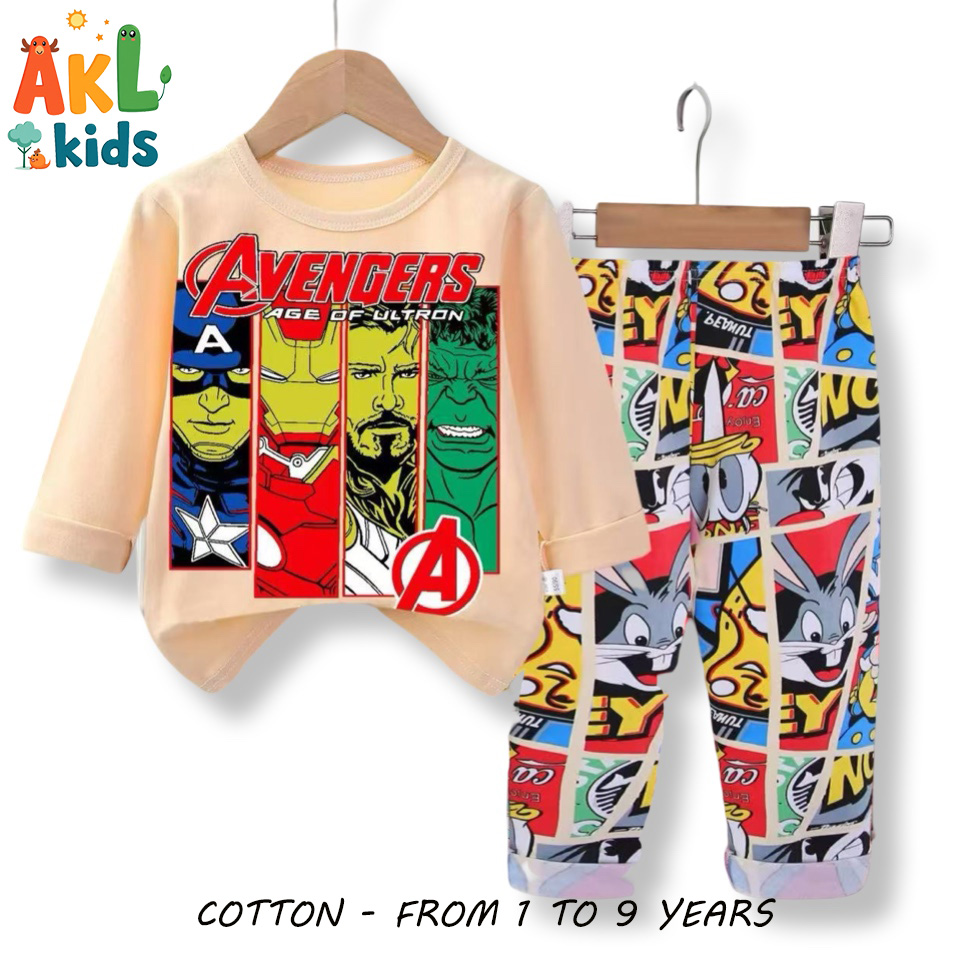 Cotton Pjs Avenger