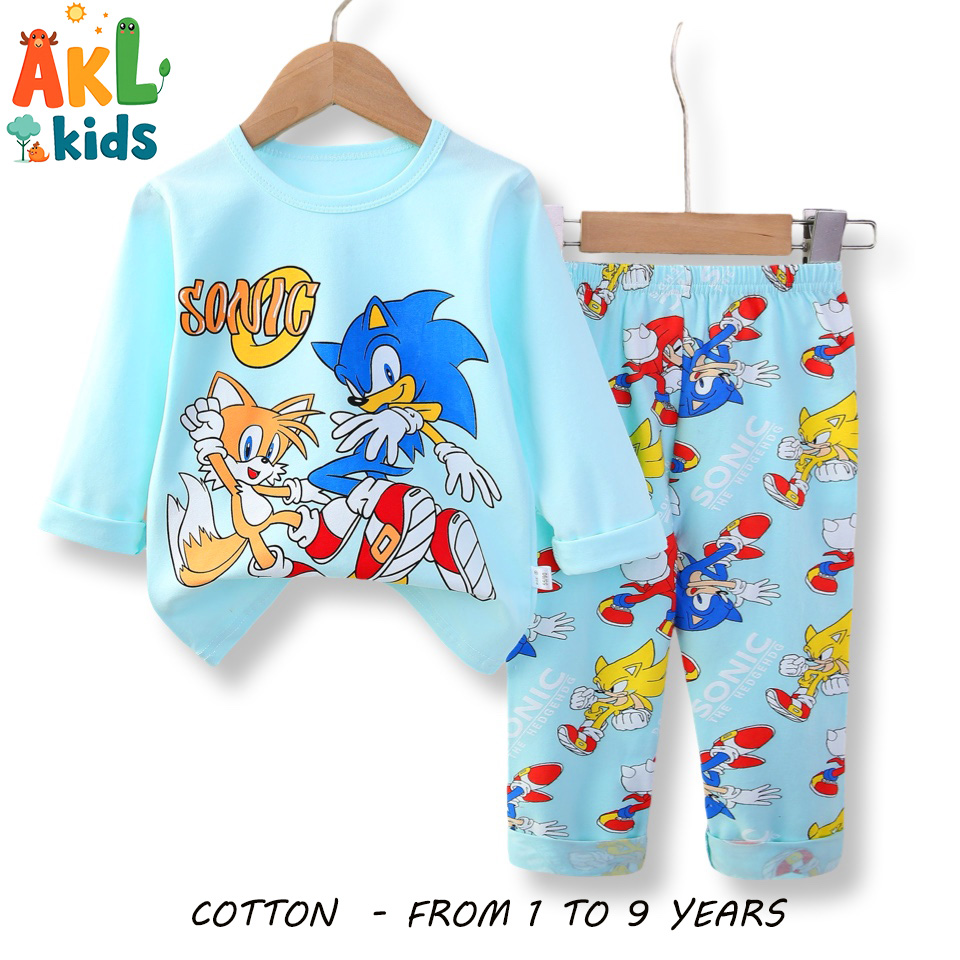 Cotton Pjs Sonic