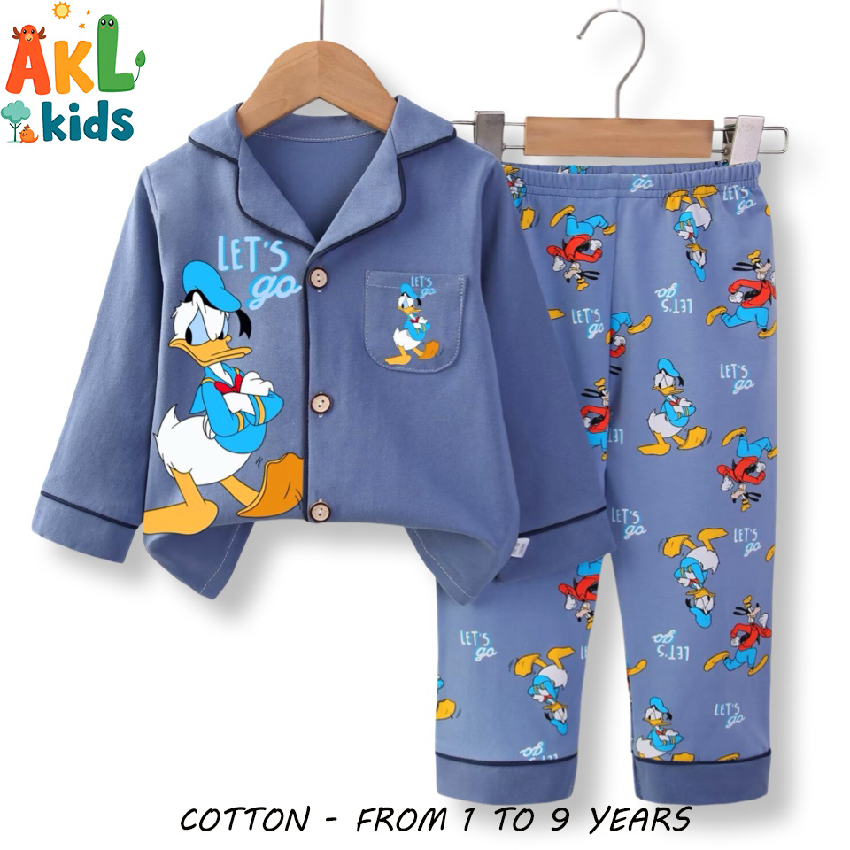 Cotton Pjs Donald Duck