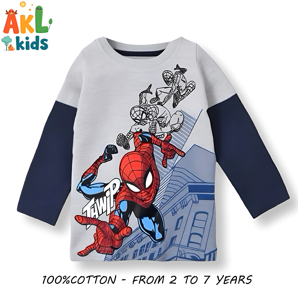 Cotton T-shirt Sipderman