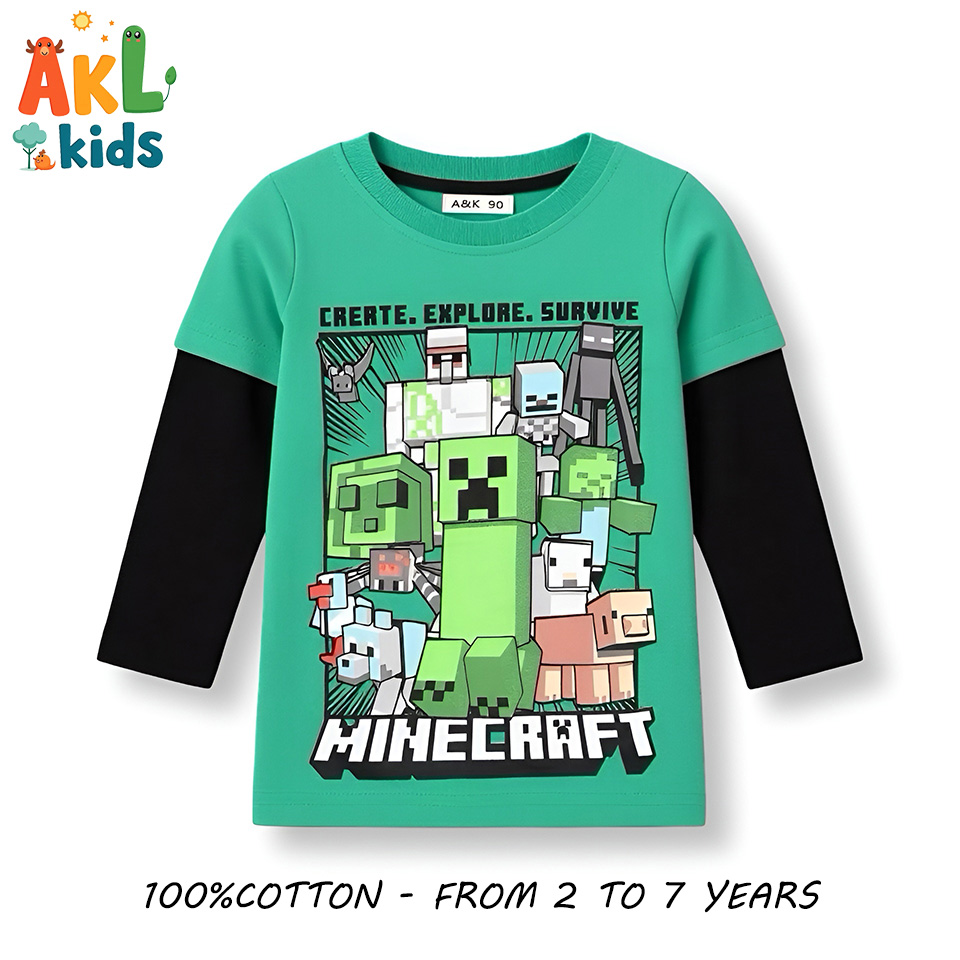Cotton T-shirt Minecraft