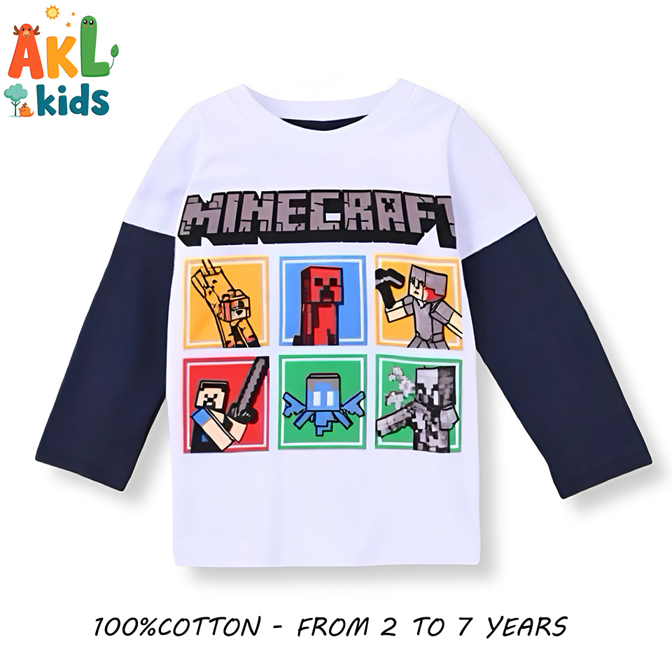 Cotton T-shirt Minecraft
