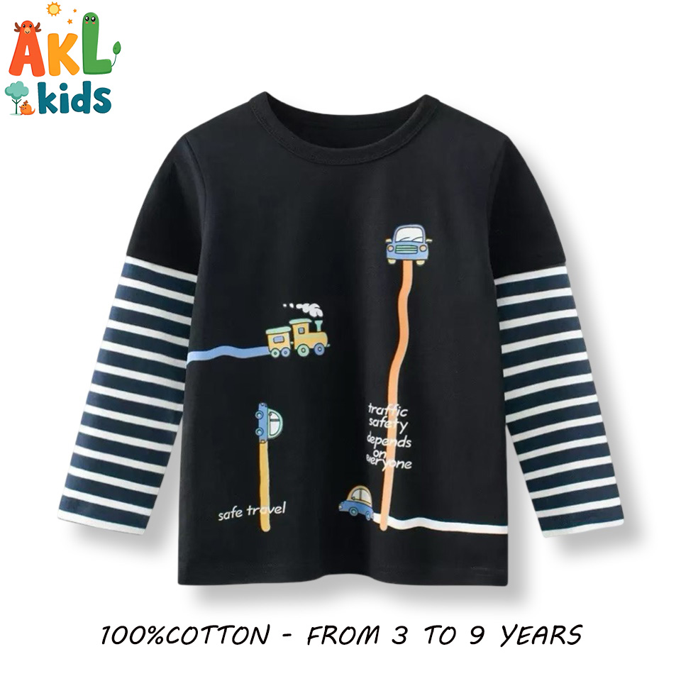 Cotton T-shirt Black