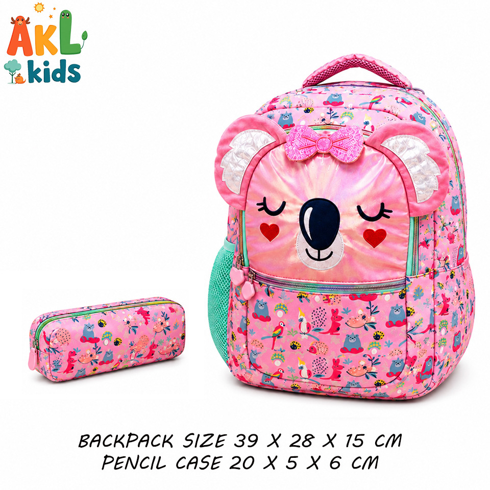 Backpack with Pencil Case - Koala