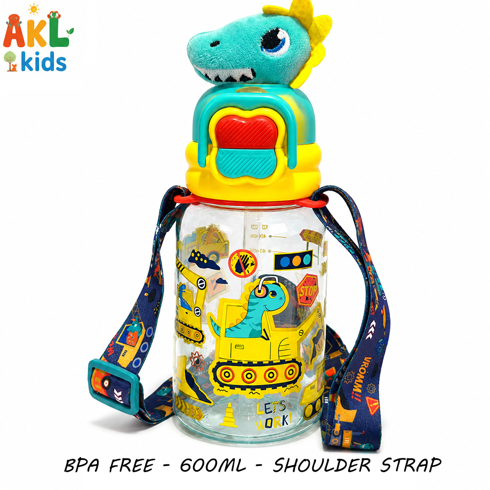 Straw Cup With Shoulder Strap - Super