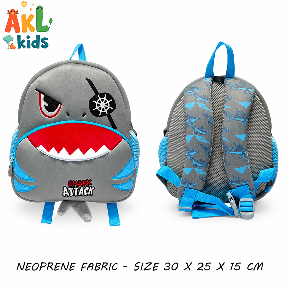 Neoprene Fabric Backpack - Pirate