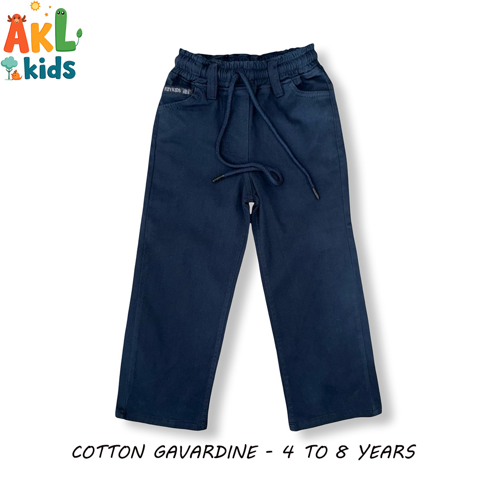 Lycra Gavardine Pant for Girls - Large Cut