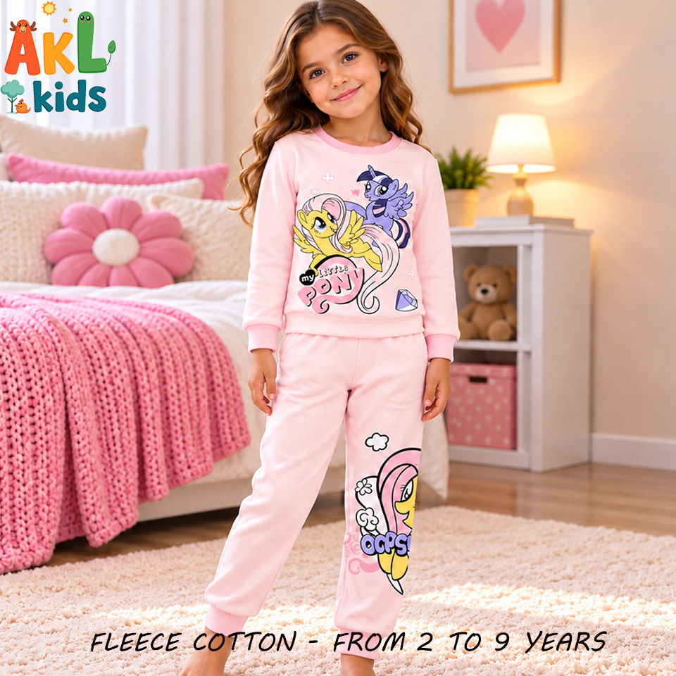 Fleece Cotton Pjs Unicorn